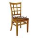 Picture of 032 Window Lattice Wood Side Chair