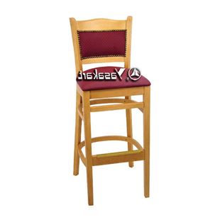 Picture of 085UPH Upholstered Pier Wood Barstool