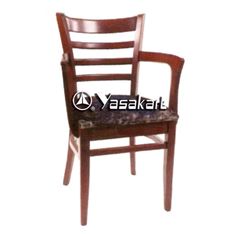 Picture of 001 Lattes Wood Arm Chair