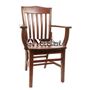 Picture of 010 Old School Wood Arm Side Chair 