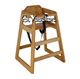 Picture of 036 Foundations Hardwood Baby High Chair 