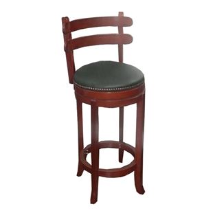 Picture of 4261 Two Slat Wood Swivel Barstool