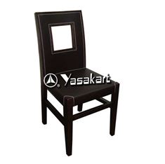 Picture of 2066 Enzo Portico Deluxe Leather Wood Side Chair 