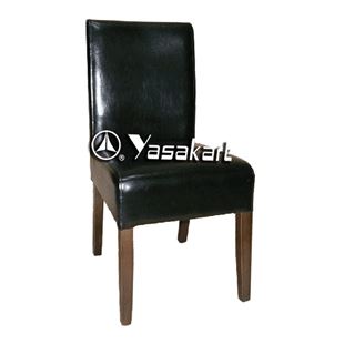 Picture of 2020 Cosmopolitan Deluxe Leather Wood Side Chair 