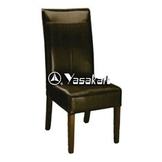 Picture of CW3052 Coast Deluxe Leather Wood Side Chair 