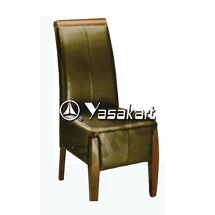 Picture of CW3071 High Back Deluxe Leather Wood Side Chair 