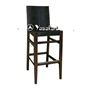 Picture of 2086 Bungalow Dinning Deluxe Leather Wood Barstool 
