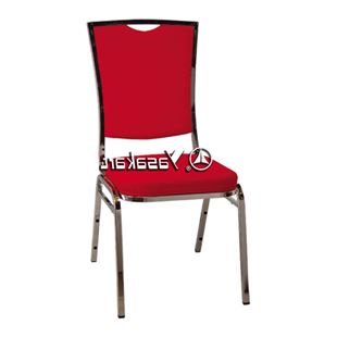 Picture of 136 Silhouse Stacking chair W. Red Pattern