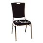 Picture of 136 Silhouse Stacking chair W. Black Pattern
