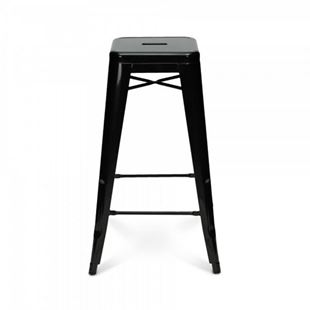 Picture of 1025 Tabouret BLACK Powder Coated Stool 