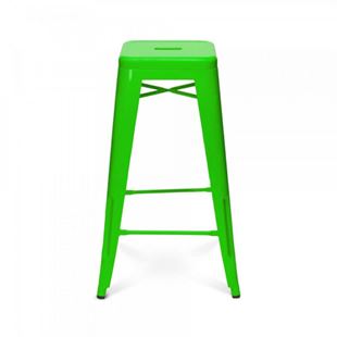 Picture of 1025 Tabouret GREEN Powder Coated Stool 
