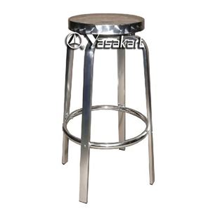 Picture of 011 Swivel Chrome Stool